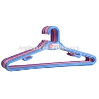 large size household laundry hanger set plastic clothes hanger 3pcs